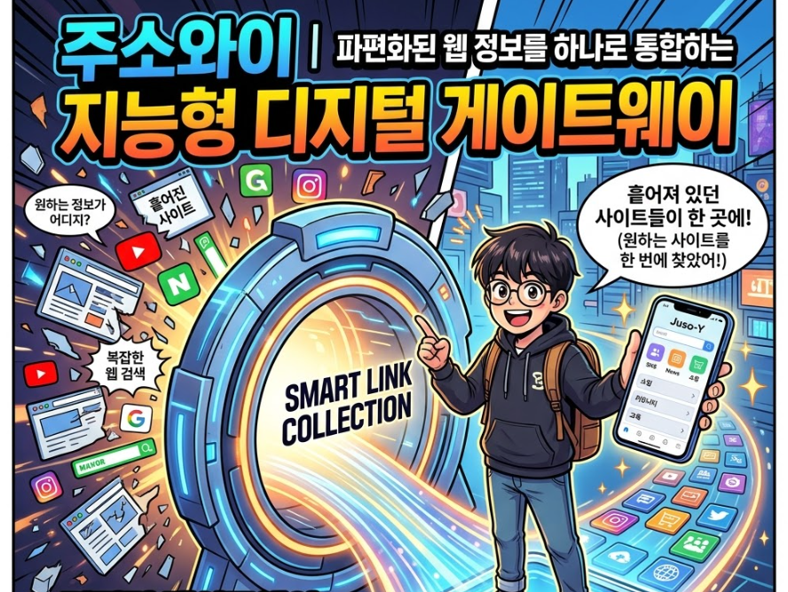 주소와이, 원하는 사이트를 한 번에 찾는 2026 스마트 링크모음 플랫폼