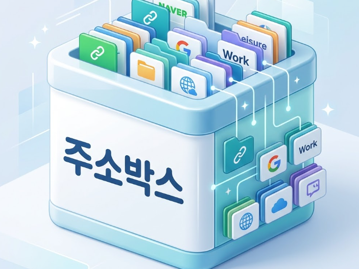 주소박스, 필요한 링크를 깔끔하게 담아주는 2026 스마트 사이트 정리함
